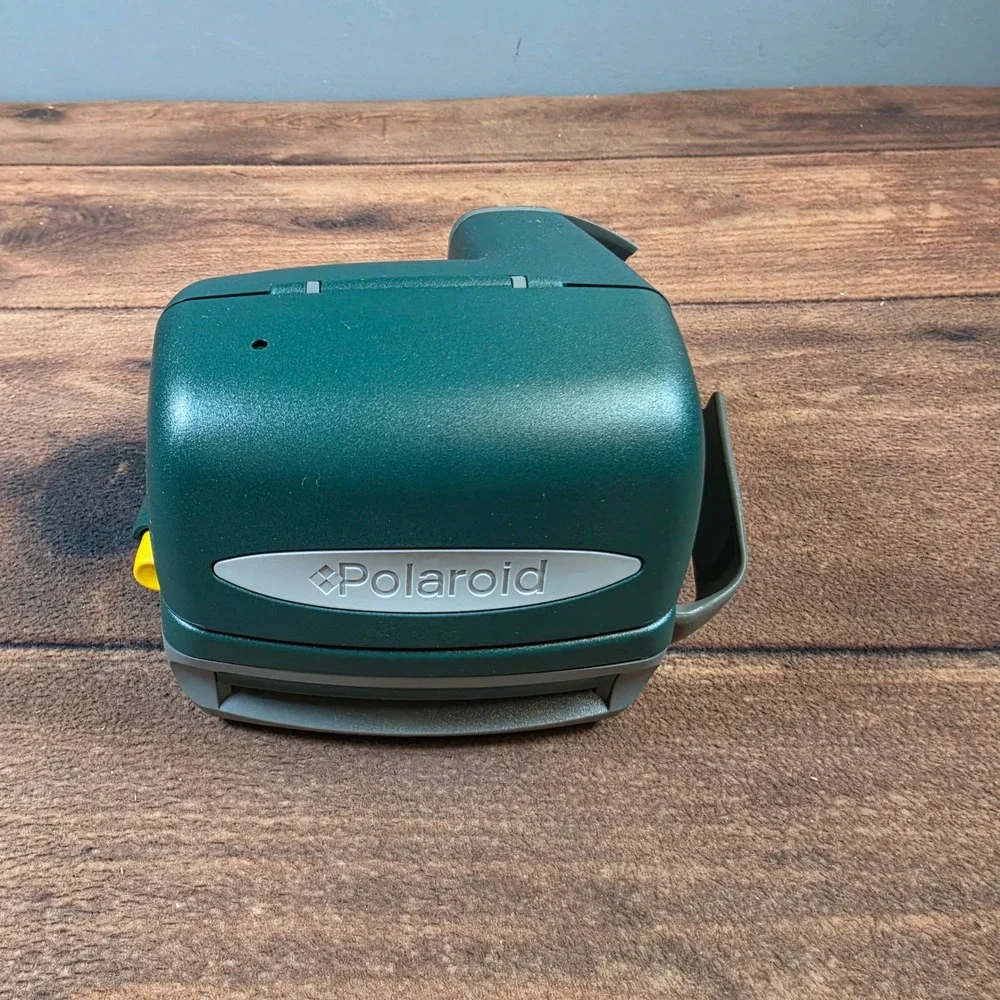 Polaroid OneStep Express Camera OS OS Green Excellent 600 Film Instant Flash